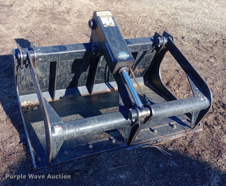 image for item DK7480 Blue Diamond 106035-25 compact utility loader grapple bucket