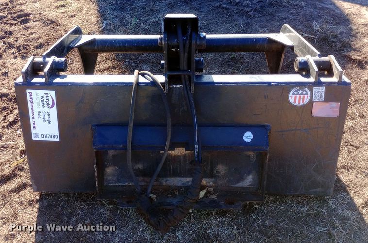 image for item DK7480 Blue Diamond 106035-25 compact utility loader grapple bucket