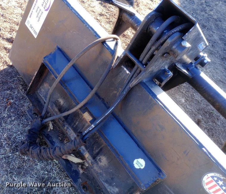 image for item DK7480 Blue Diamond 106035-25 compact utility loader grapple bucket