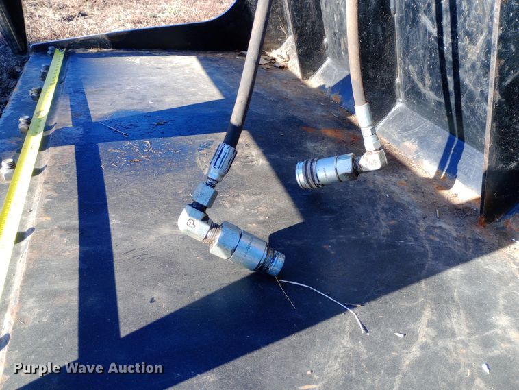 image for item DK7480 Blue Diamond 106035-25 compact utility loader grapple bucket