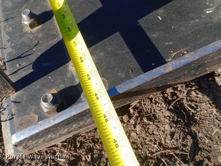 image for item DK7480 Blue Diamond 106035-25 compact utility loader grapple bucket