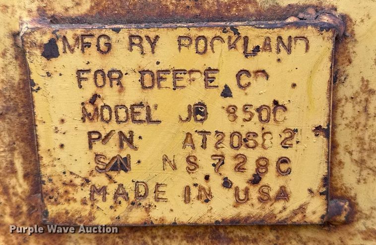 image for item DM5535 1998 John Deere 850C dozer