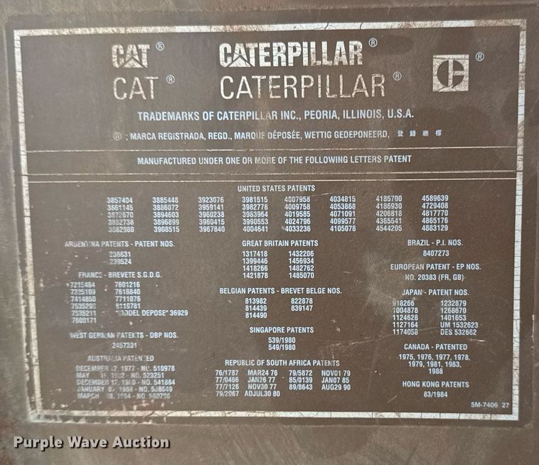 image for item DM5556 Caterpillar 14G motor grader