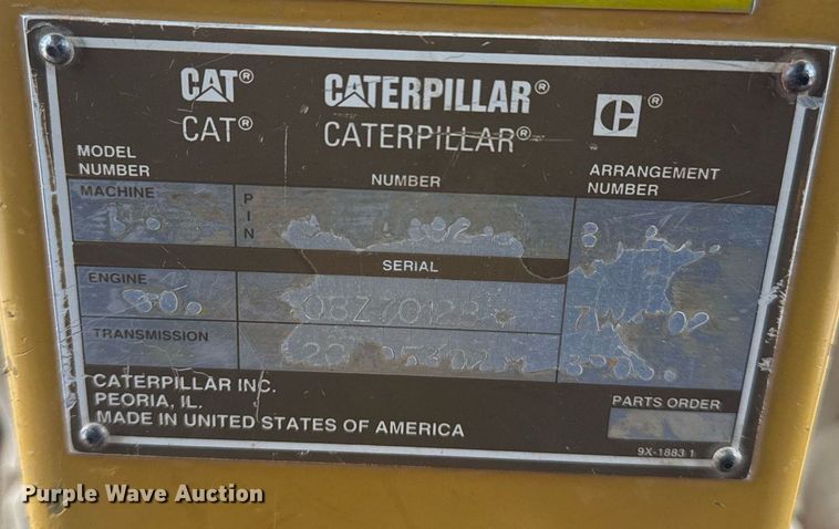 image for item DM5556 Caterpillar 14G motor grader