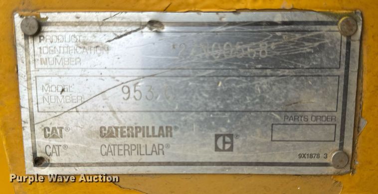 image for item DN0956 1997 Caterpillar  953C track loader