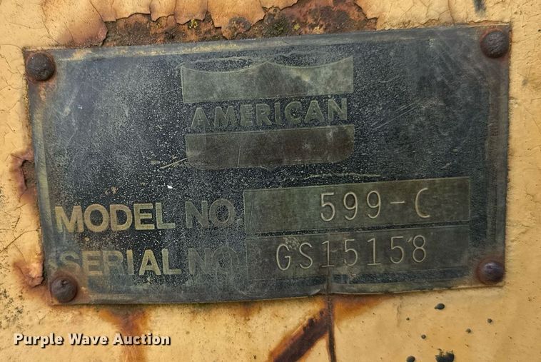 image for item DN0961 1970 American  599C crane