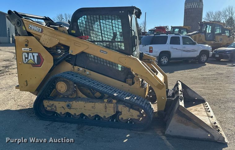 image for item DN0968 2020 Caterpillar 299D3 tracked skid steer loader