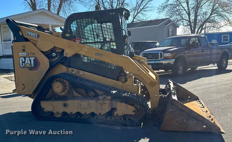 image for item DN0969 2021 Caterpillar  299D3 tracked skid steer loader