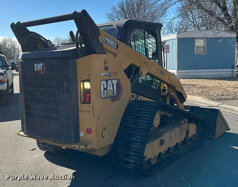 image for item DN0969 2021 Caterpillar  299D3 tracked skid steer loader