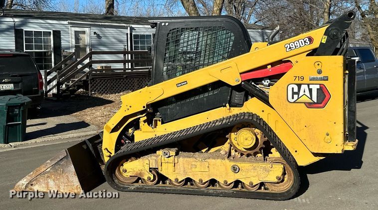 image for item DN0969 2021 Caterpillar  299D3 tracked skid steer loader