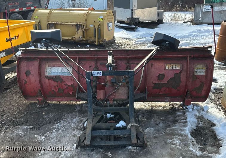 image for item DN0972 8' Western snow plow