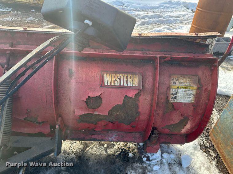 image for item DN0972 8' Western snow plow