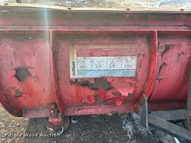 image for item DN0972 8' Western snow plow