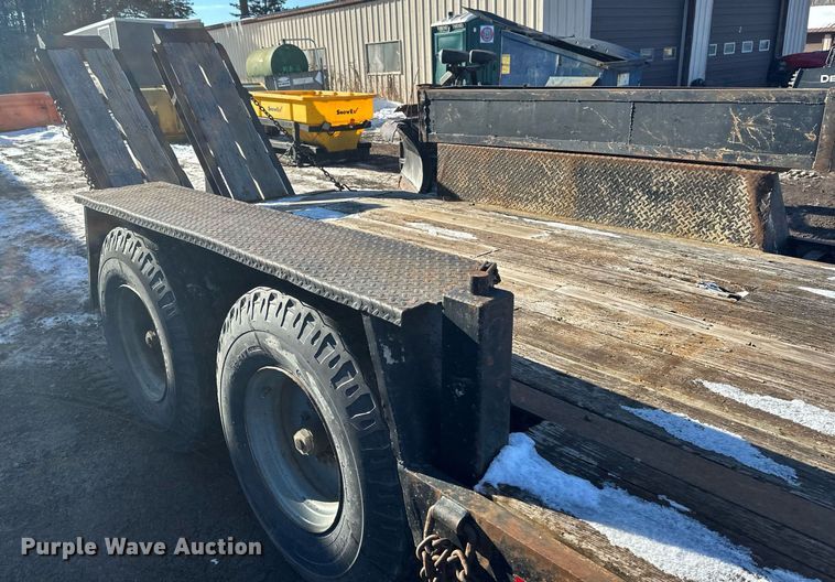 image for item DN0974 1990 Interstate equipment trailer