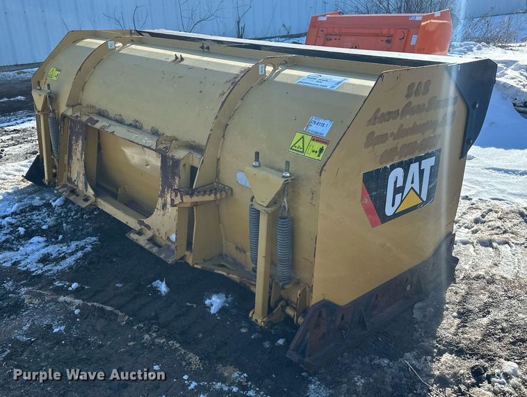 image for item DN0976 Caterpillar skid steer snow pusher