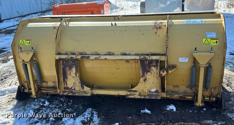 image for item DN0976 Caterpillar skid steer snow pusher