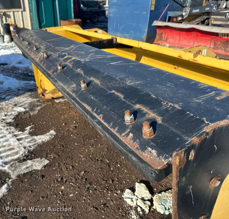 image for item DN0976 Caterpillar skid steer snow pusher