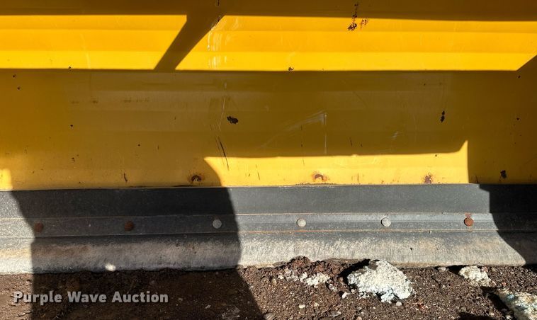 image for item DN0976 Caterpillar skid steer snow pusher