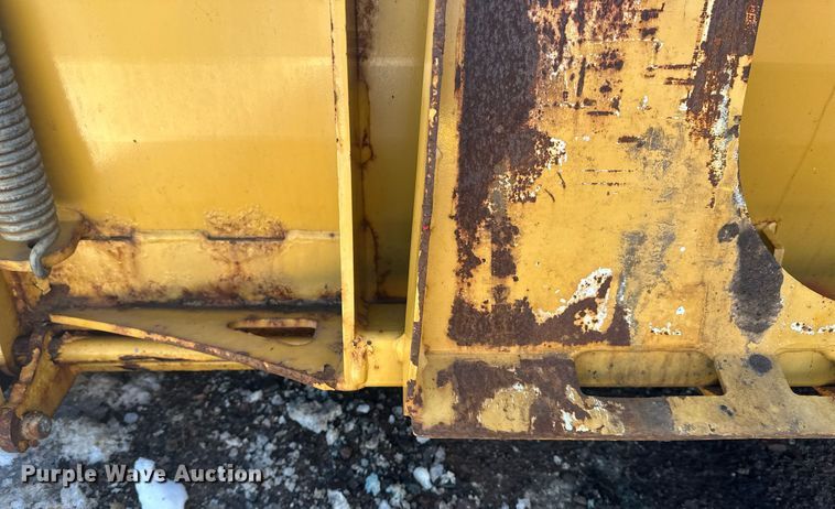 image for item DN0976 Caterpillar skid steer snow pusher