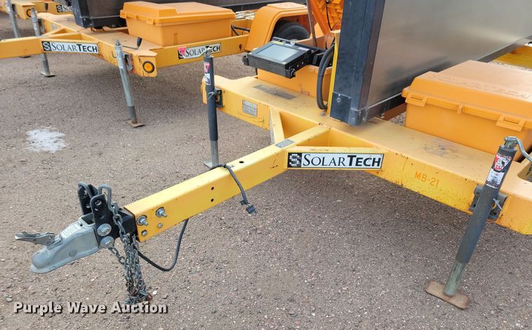 image for item DN3673 (2) 2016 Solar Tech message board trailers