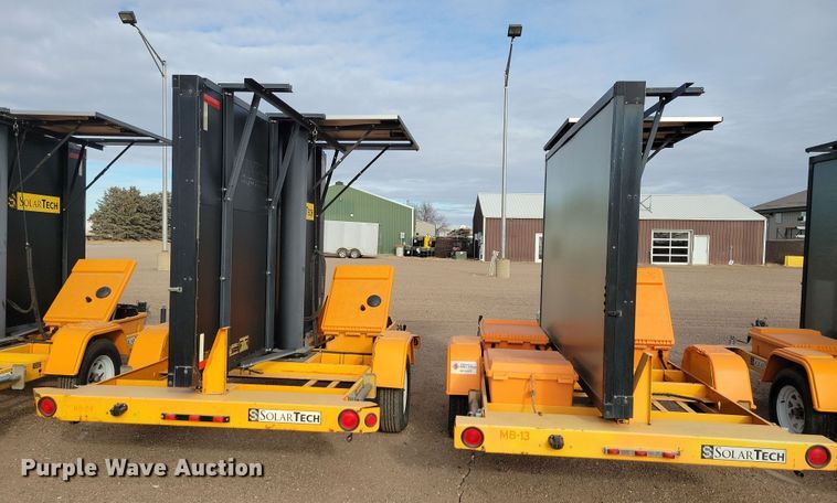 image for item DN3674 (2) message board trailers