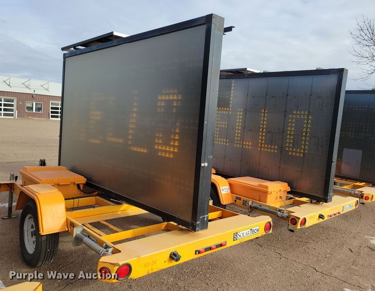 image for item DN3674 (2) message board trailers