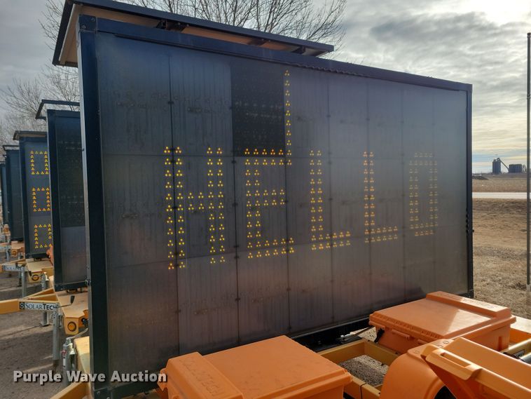 image for item DN3674 (2) message board trailers