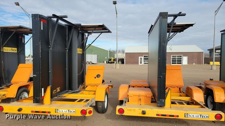 image for item DN3675 (2) message board trailers