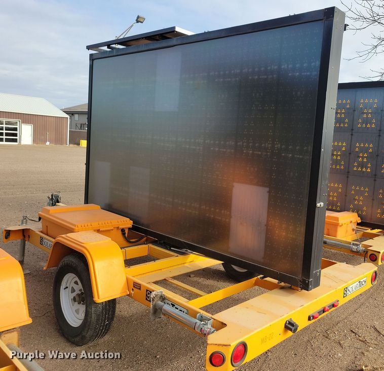 image for item DN3675 (2) message board trailers