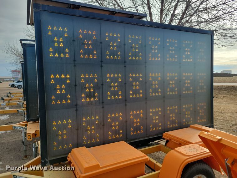 image for item DN3675 (2) message board trailers