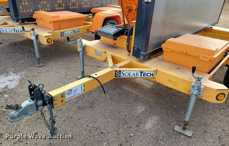 image for item DN3675 (2) message board trailers