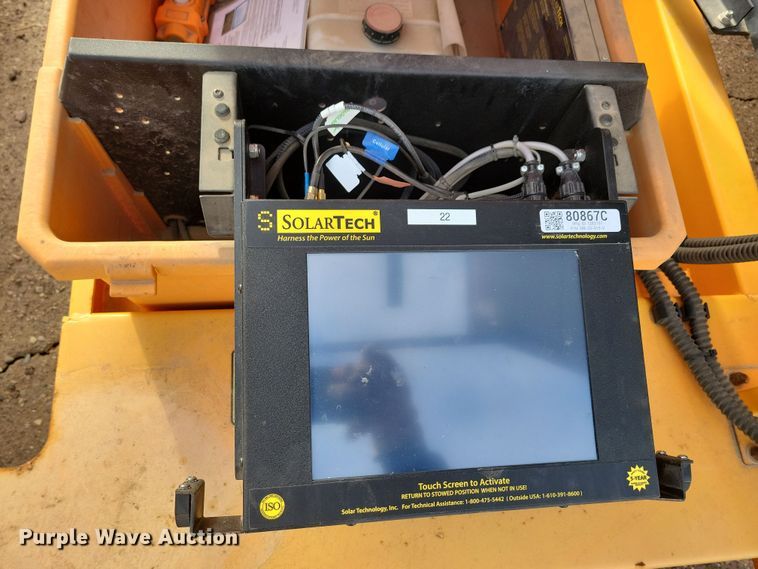 image for item DN3675 (2) message board trailers