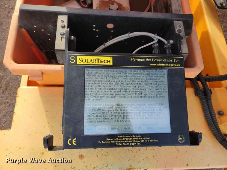 image for item DN3675 (2) message board trailers