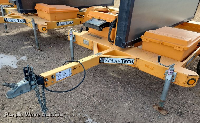 image for item DN3676 (2) 2016 Solar Tech message board trailers