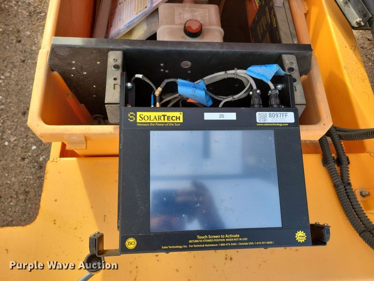 image for item DN3676 (2) 2016 Solar Tech message board trailers