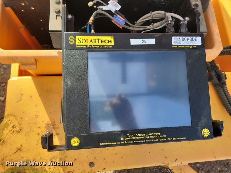 image for item DN3676 (2) 2016 Solar Tech message board trailers