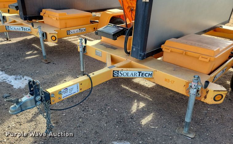 image for item DN3677 (2) 2015 Solar Tech message board trailers