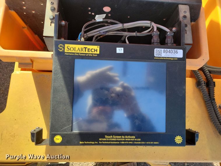 image for item DN3677 (2) 2015 Solar Tech message board trailers