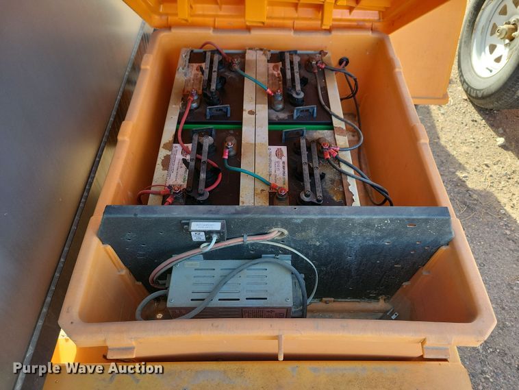 image for item DN3677 (2) 2015 Solar Tech message board trailers