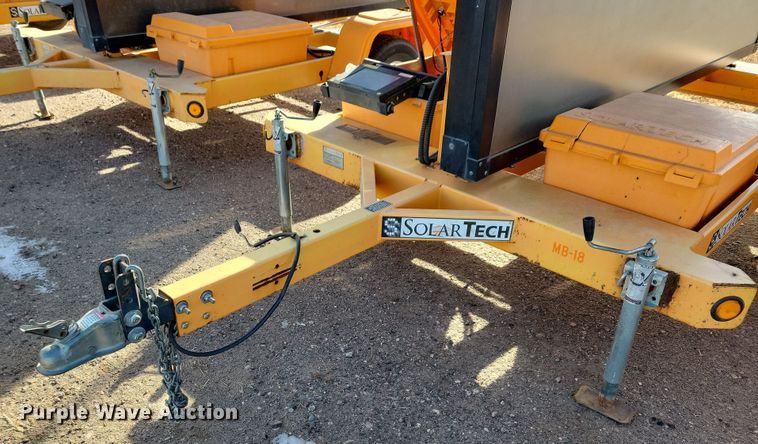 image for item DN3677 (2) 2015 Solar Tech message board trailers