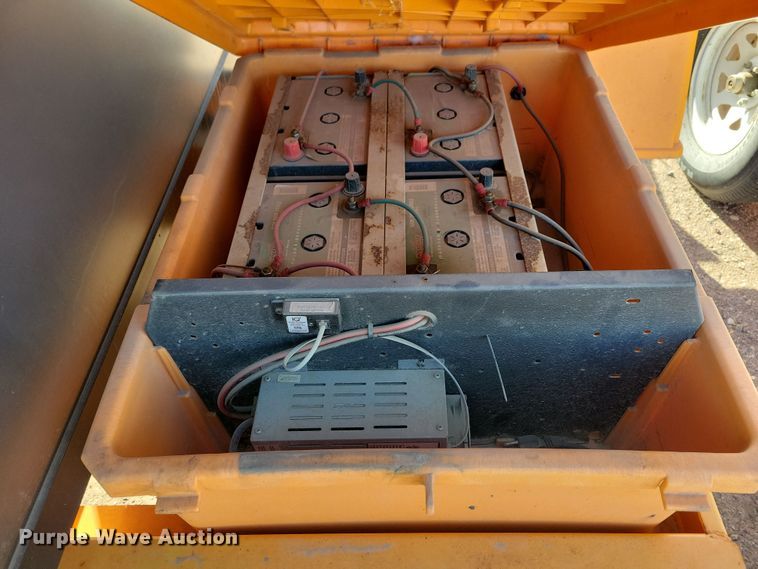 image for item DN3677 (2) 2015 Solar Tech message board trailers