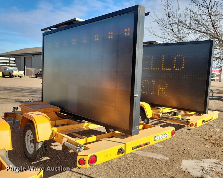 image for item DN3678 (2) message board trailers