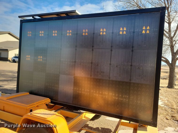 image for item DN3678 (2) message board trailers