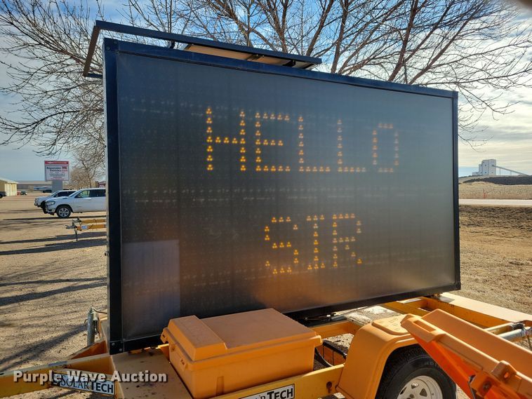 image for item DN3678 (2) message board trailers