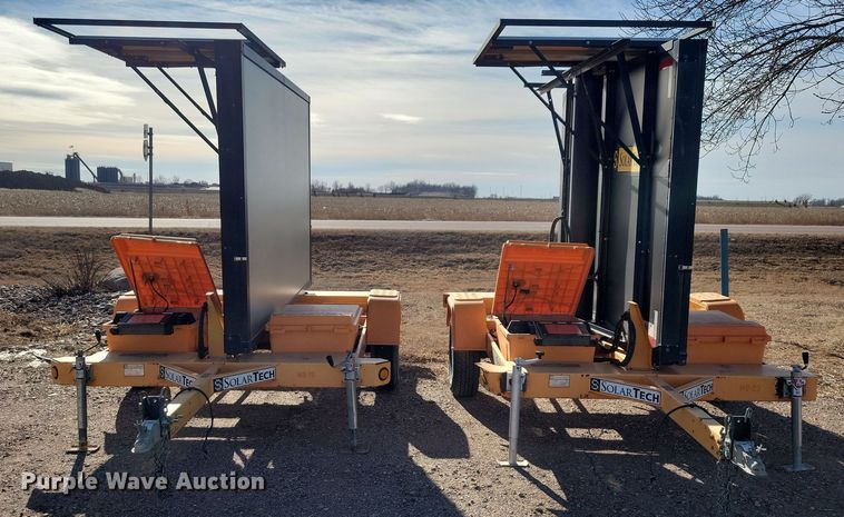 image for item DN3679 (2) message board trailers