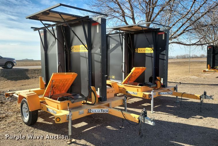 image for item DN3679 (2) message board trailers