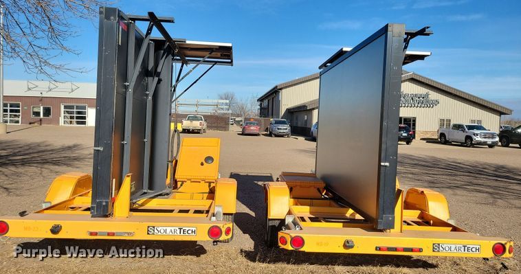 image for item DN3679 (2) message board trailers
