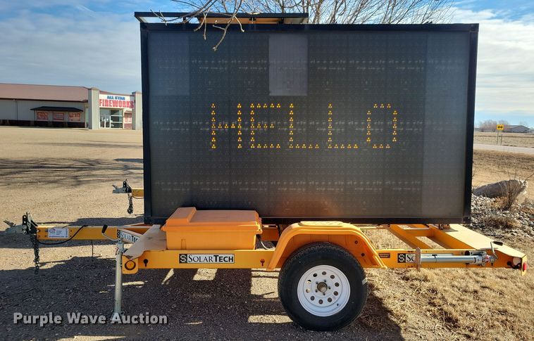 image for item DN3679 (2) message board trailers