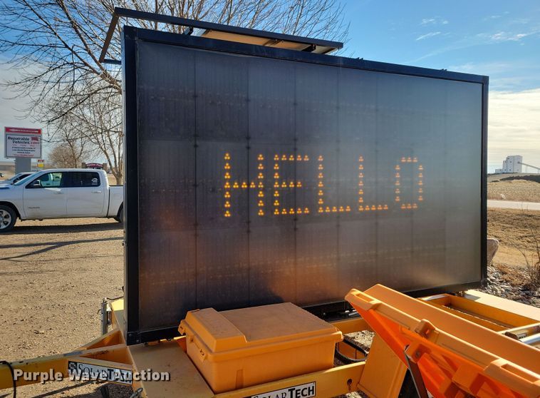 image for item DN3679 (2) message board trailers