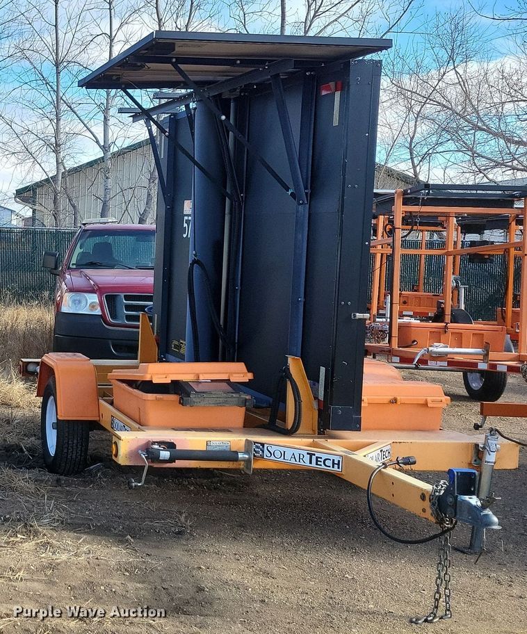 image for item DN3680 (2) 2012 Solar Tech message board trailers